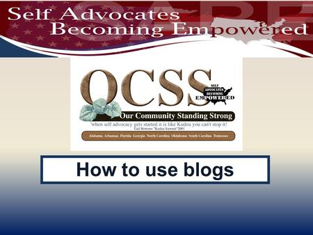 How to use blogs. WELCOME Reminders: Please mute your device once you join the call Remember to raise your hands for questions or write a message in.