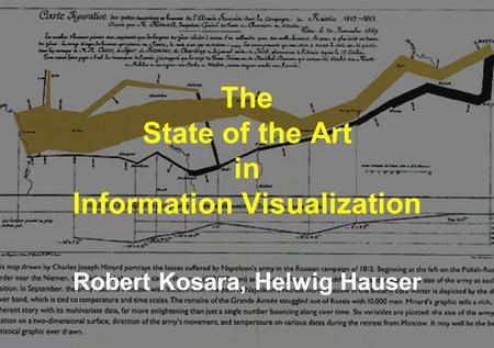 Robert Kosara, Helwig Hauser 1InfoVis STAR The State of the Art in Information Visualization Robert Kosara, Helwig Hauser.