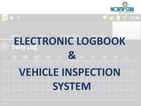 ELECTRONIC LOGBOOK & VEHICLE INSPECTION SYSTEM. “Miles ahead solving problems” 2 ABOUT ELVIS  electronic logbook solution does away with the manual inefficiencies.