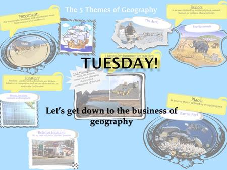 Let’s get down to the business of geography. Identify a problem facing the world today and explain why it is a worldwide issue and why we should “care.”