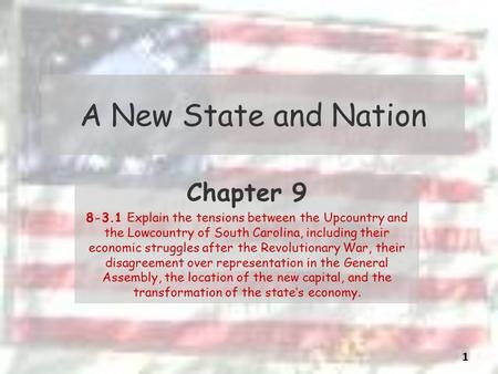 A New State and Nation Chapter 9