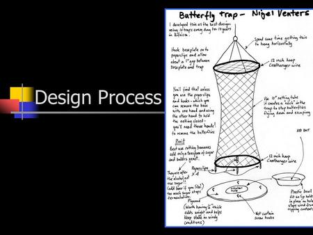 Design Process.