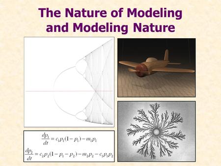 The Nature of Modeling and Modeling Nature. “The sciences do not try to explain, they hardly even try to interpret, they mainly make models… The justification.