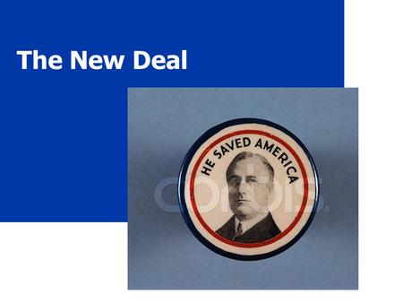 The New Deal US History McIntyre. 2 The “Old Deal” What? President Hoover’s reaction to the Great Depression President Herbert Hoover.