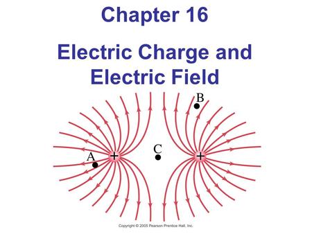 Chapter 16 Electric Charge and Electric Field. Units of Chapter 16 Static Electricity; Electric Charge and Its Conservation Electric Charge in the Atom.