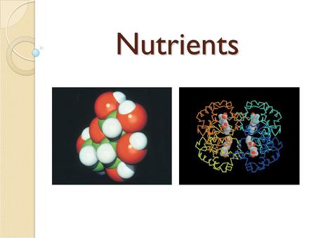 Nutrients. Chemicals of Life Carbohydrates, proteins, nucleic acids and lipids are all macromolecules (large molecules made up of several units). They.