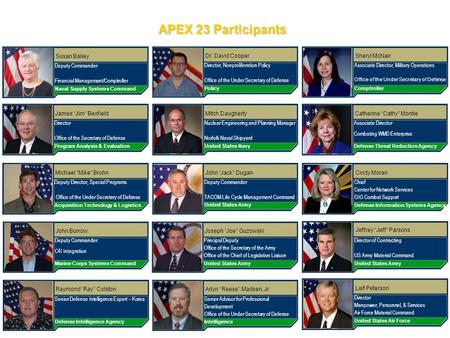 APEX 23 Participants Susan Bailey