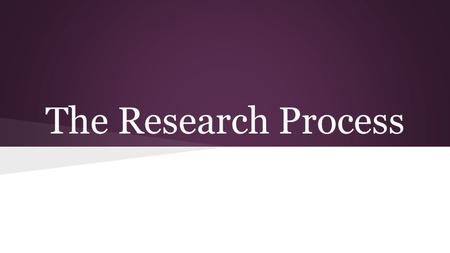 The Research Process. Researching a Historical Figure -Early life/bio -Background of their significant contribution to society -Significant contributions/work/events.
