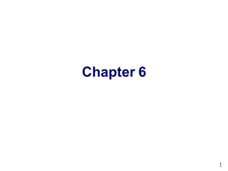 Chapter 6 1. Chebychev’s Theorem The portion of any data set lying within k standard deviations (k > 1) of the mean is at least: 2 k = 2: In any data.