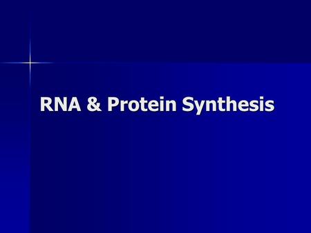 RNA & Protein Synthesis. DNA Determines Protein Structure The genetic information that is held in the molecules of DNA ultimately determines an organism’s.