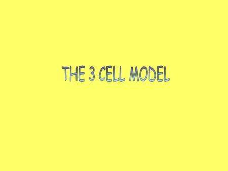 THE 3 CELL MODEL.