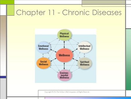 Copyright © 2012 The McGraw-Hill Companies. All Rights Reserved. Chapter 11 - Chronic Diseases.