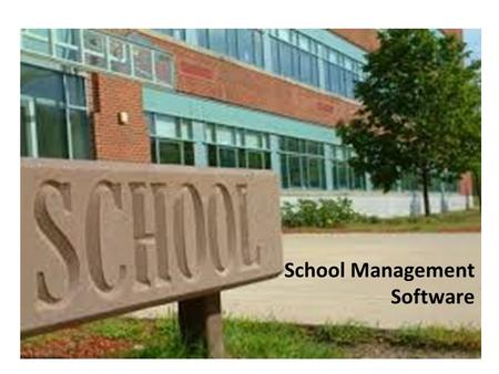 School Management Software. Our specialty 15+ School/Colleges installations 15+ years of experience in serving educational sector (school & colleges)