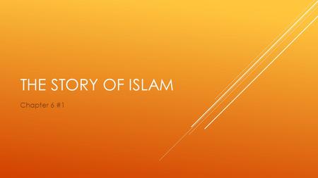 THE STORY OF ISLAM Chapter 6 #1. ISLAM IN CANADA  Islam among the fastest-growing religions in Canada  Canadian Muslims come from: India, Pakistan,
