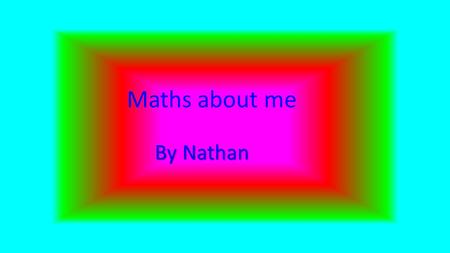 By Nathan Maths about me. My age at 12:25 AM Vital Statistics My circumference of my head 55+1/2 My height is 1m and 43cm Length of my leg 40cm Length.