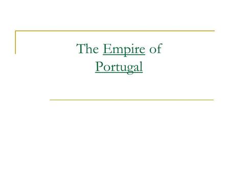 The Empire of Portugal. The Crusades The Crusades (1096 to 1272) were military expeditions sent by different Popes (leaders of the Roman Catholic Church)