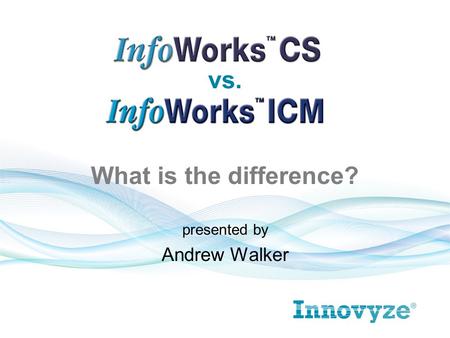 Presented by Andrew Walker vs. What is the difference?