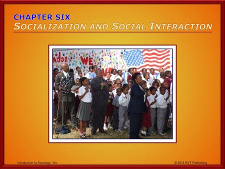 Introduction to Sociology, 5/e © 2012 BVT Publishing.