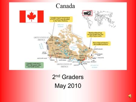 Canada 2nd Graders May 2010.