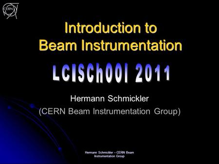 Introduction to Beam Instrumentation