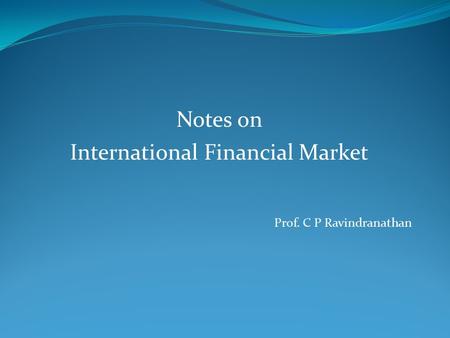 International Businesses - ppt download