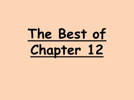 The Best of Chapter 12. Financial Assets and the Financial System For people to use the savings of others, the economy must have a Financial System –