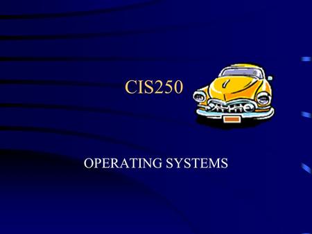 CIS250 OPERATING SYSTEMS Memory Management Since we share memory, we need to manage it Memory manager only sees the address A program counter value indicates.
