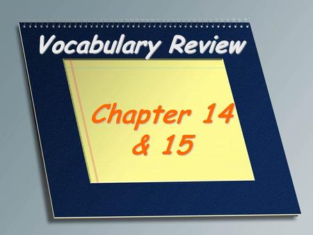 Vocabulary Review Chapter 14 & 15. Mendel’s true breeding generation P or parental generation.