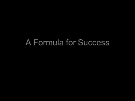 A Formula for Success. Scenario 1: You are a medicinal chemist for a small biopharmaceutical company. One of the drugs that they are interested in developing.