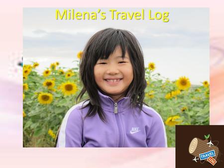 Milena’s Travel Log. Flat Milena is flying to China.