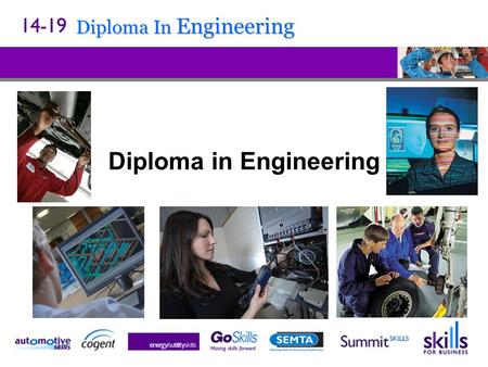 Diploma In Engineering Diploma in Engineering. Diploma In Engineering Question: What…. ….is new ? ….is a different way of learning ? ….is an alternative.