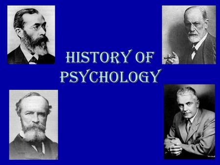 History of psychology. CHARLES DARWIN 1809-1882 Published theory of evolution in 1859.