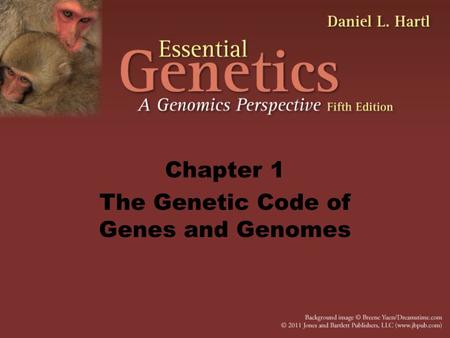 Chapter 1 The Genetic Code of Genes and Genomes. 2 1.1 DNA is the molecule of heredity Inherited traits are determined by the elements of heredity (genes),