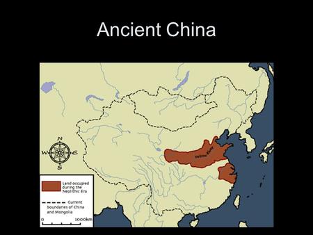 Ancient China. Location North - Yellow river valley –Grew Wheat South – Yangtze river valley –Grew Rice.