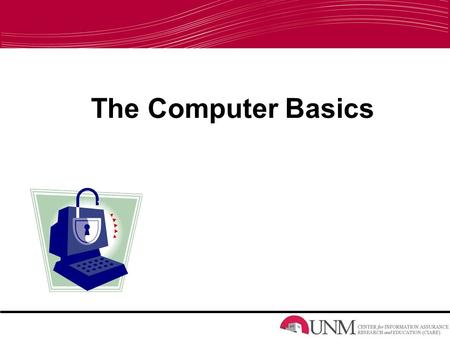 The Computer Basics. A computer is an electronic machine Computers can do anything that someone tells them to do Since computers are so fast at processing.