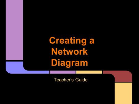 Creating a Network Diagram Teacher's Guide. Why use Google Draw It is FREE Ready made templates Children can collaborate with each other on the same diagram.