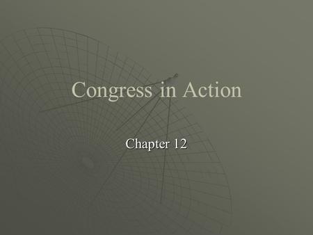 Congress in Action Chapter 12. I. Congressional leadership: Mostly party leadership A. House leadership 1.The Speaker of the House Formal powers:Formal.