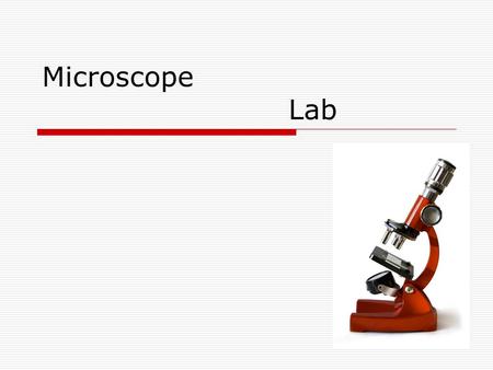 Microscope Lab. Mrs. Orwar’s sure fire way to find an image every time! 1.Start on low power (red objective) 2.Place your slide centered over the light.