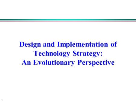 Technology Strategy Helps Answer Questions