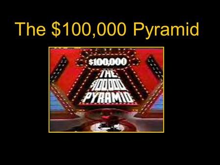 The $100,000 Pyramid. Geometry Terms 5 Geometry Terms 4 Geometry Terms 6 Geometry Terms 3 Geometry Terms 2 Geometry Terms 1.