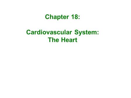 Chapter 18: Cardiovascular System: The Heart. Dr. Norman E. Shumway – performed the first heart transplant in the United States in 1968. The 54-year-old.