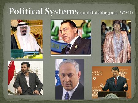 Last class Strategies for Consolidating Power Cases: Turkey, Iran, Egypt Today  Iraq, Syria, Jordan, Lebanon in brief (see readings for comprehensive.