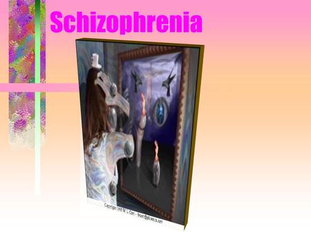 Schizophrenia Lunacy Madness Schizophrenia Delusions Downward drift theory.