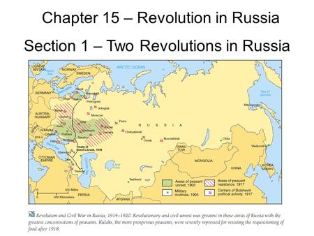 Chapter 15 – Revolution in Russia