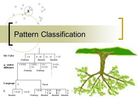 1 Pattern Classification X. 2 Content General Method K Nearest Neighbors Decision Trees Nerual Networks.