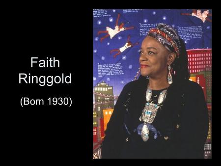 Faith Ringgold (Born 1930). American People #1: Between Friends (1963), Oil on Canvas, 40 x 24 inches. All rights reserved. In the 1960’s Faith began.