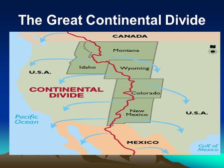 The Great Continental Divide. At the Crossroads Scriptures to Consider: I Kings 18:21: “And Elijah came unto all the people, and said, How long halt.