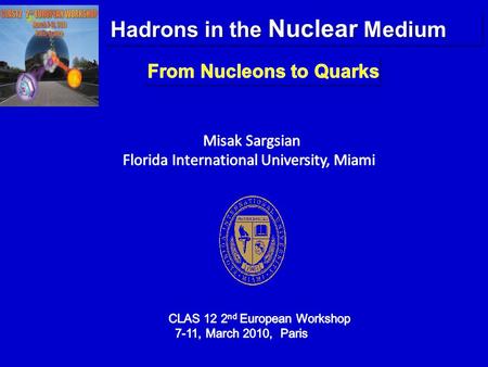 Hadrons in the Nuclear Medium. I. QCD dynamics of Hadron-Hadron Interaction I. QCD dynamics of Hadron-Hadron Interaction IV. Protons in the Superdense.