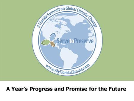 A Year’s Progress and Promise for the Future. State Leadership www.climatestrategies.us Center for Climate Strategies.