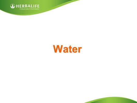 Water. The Importance of Water Low water intake results in: Tiredness Migraines Constipation Muscular cramps Blood pressure increase Kidney problems Dry.